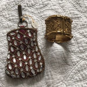 Bracelet and coin purse